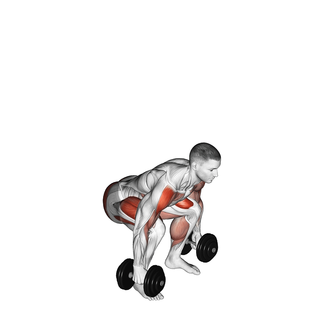 dumbbell power clean
