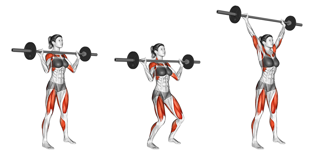 barbell jerk