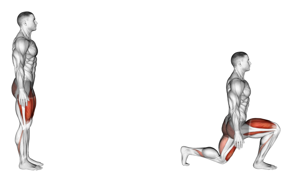 bodyweight lunge