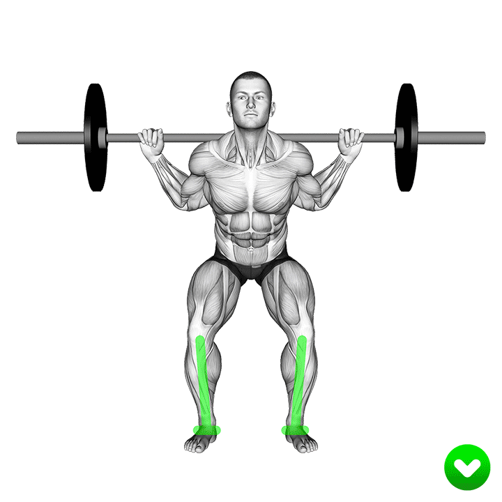 squat incorrect knees