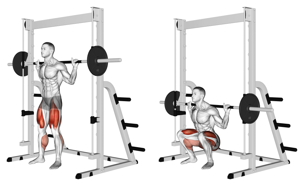 smith machine squat