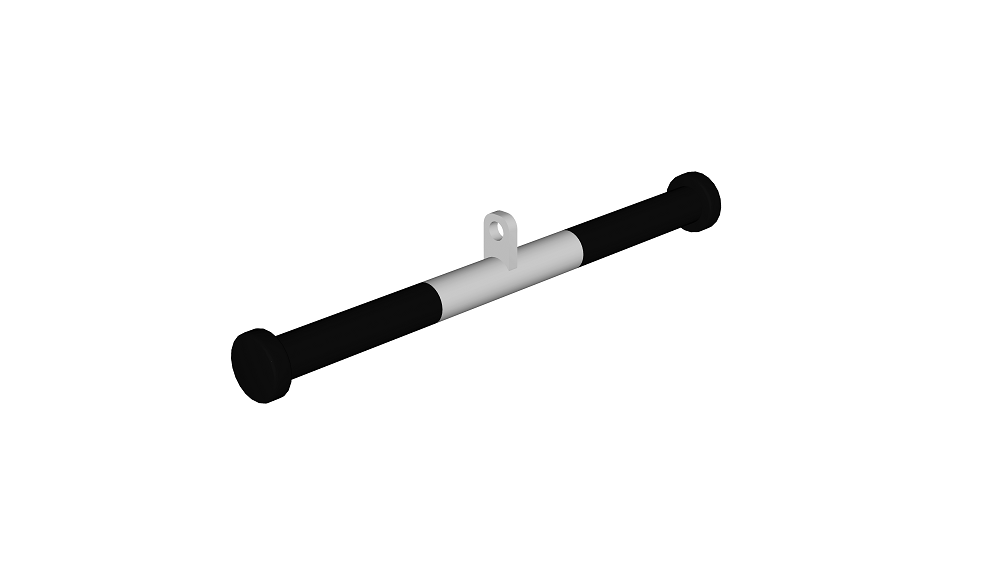 cable machine straight bar