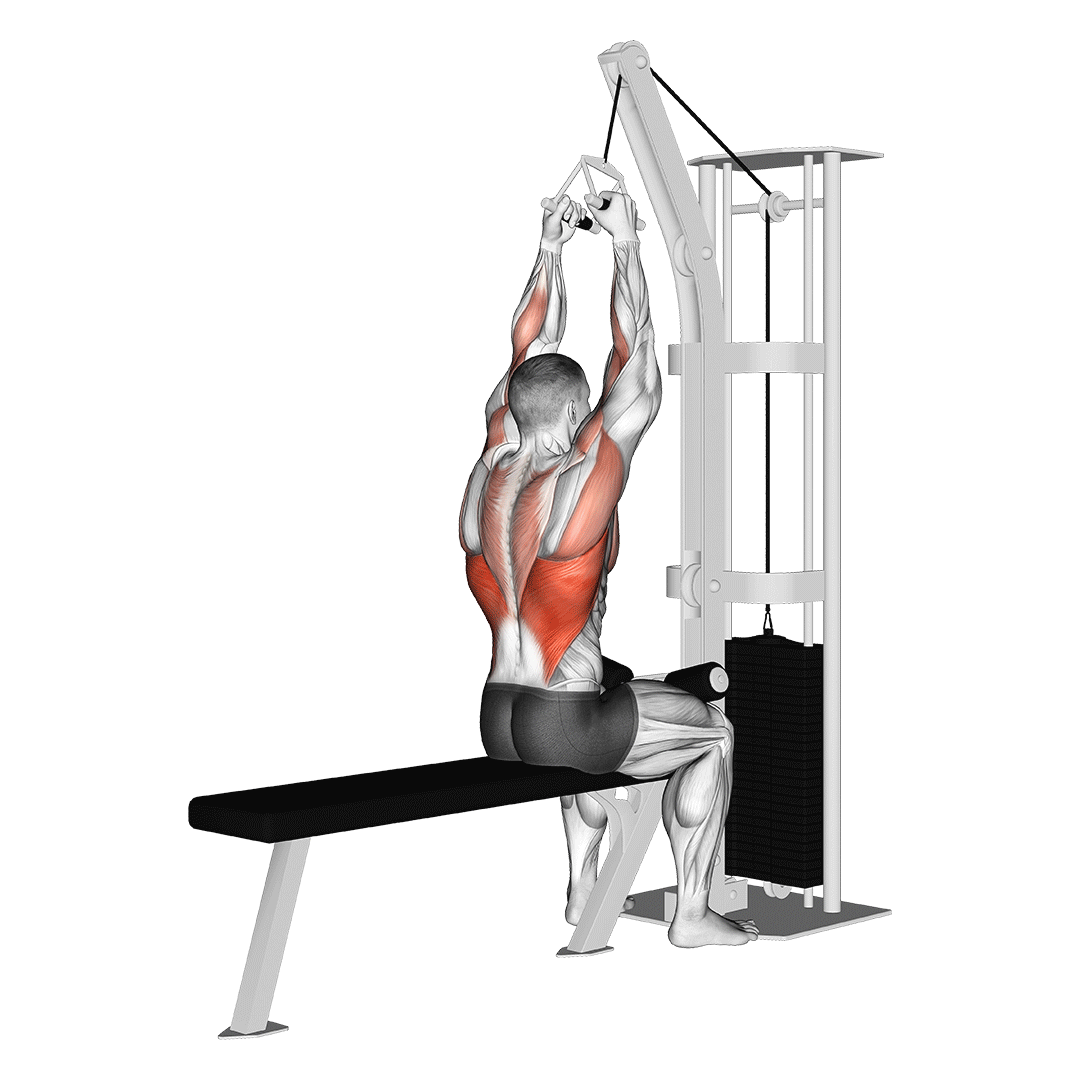 close grip lat pulldown