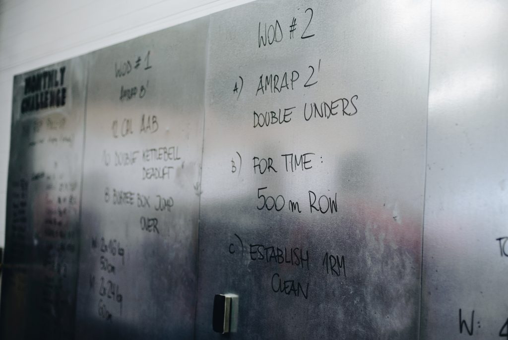 crossfit wod example