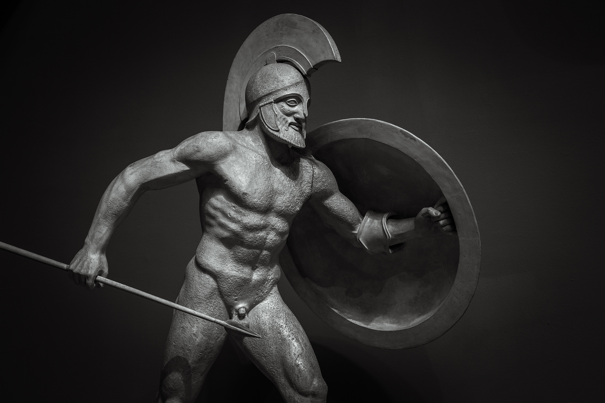 greek soldier muscles