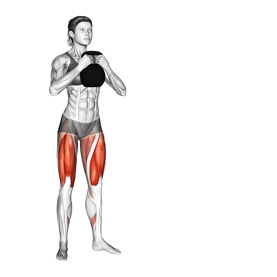 kettlebell side lunge