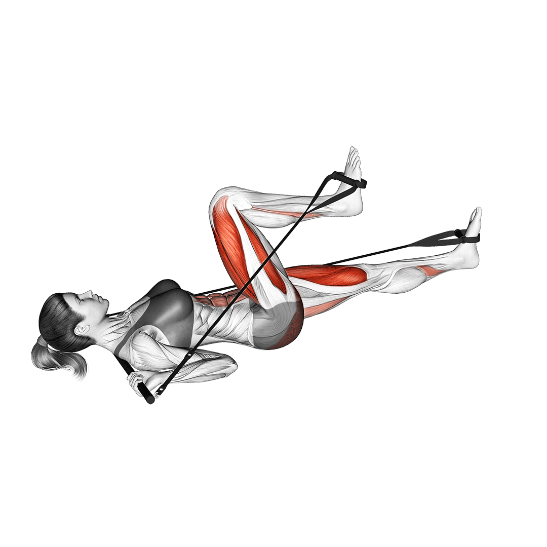 resistance band leg press