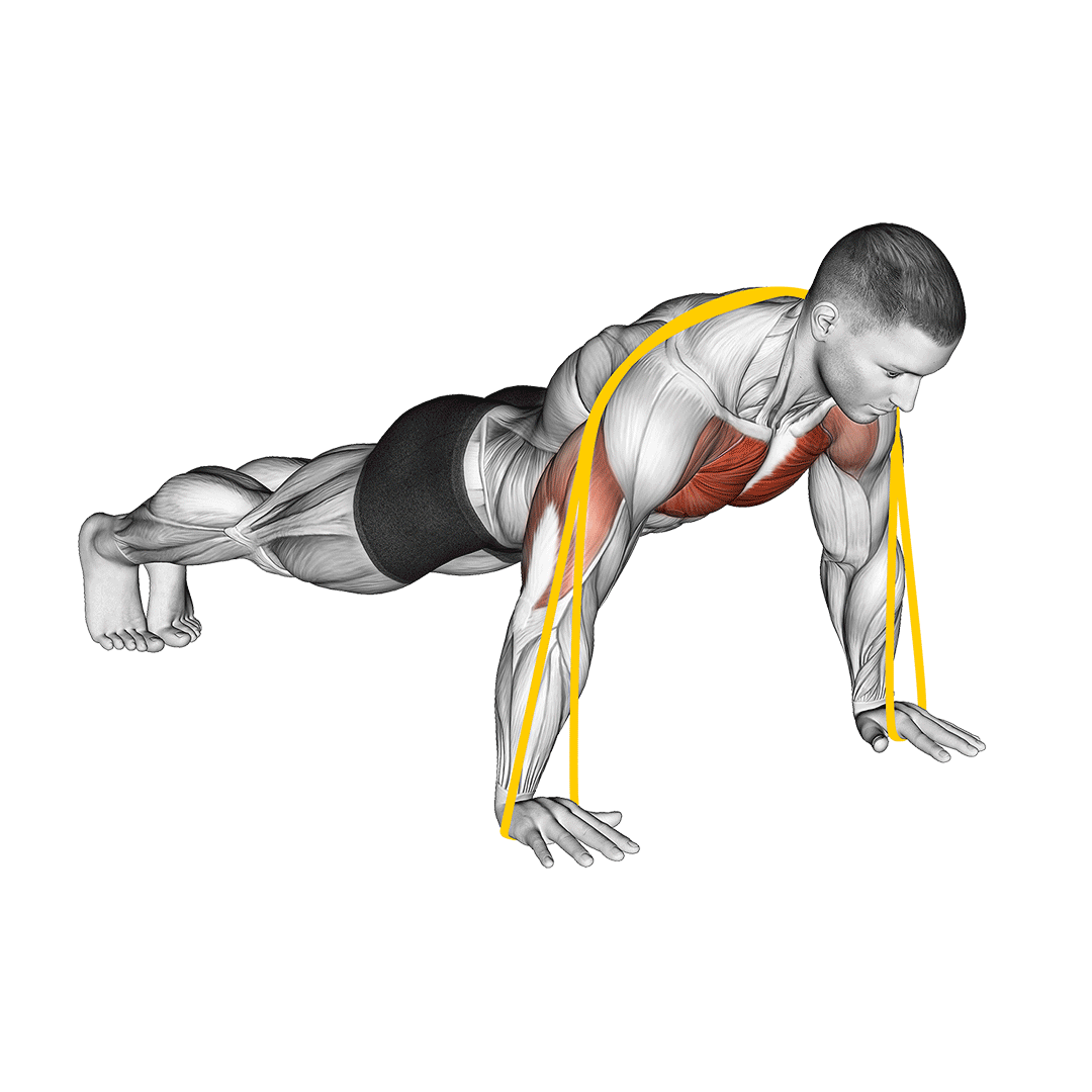resistance-band-push-ups