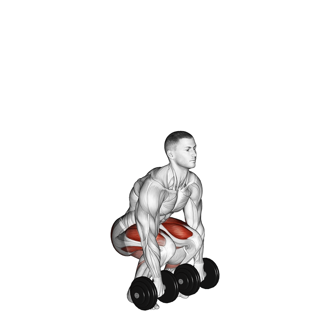 dumbbell deadlift