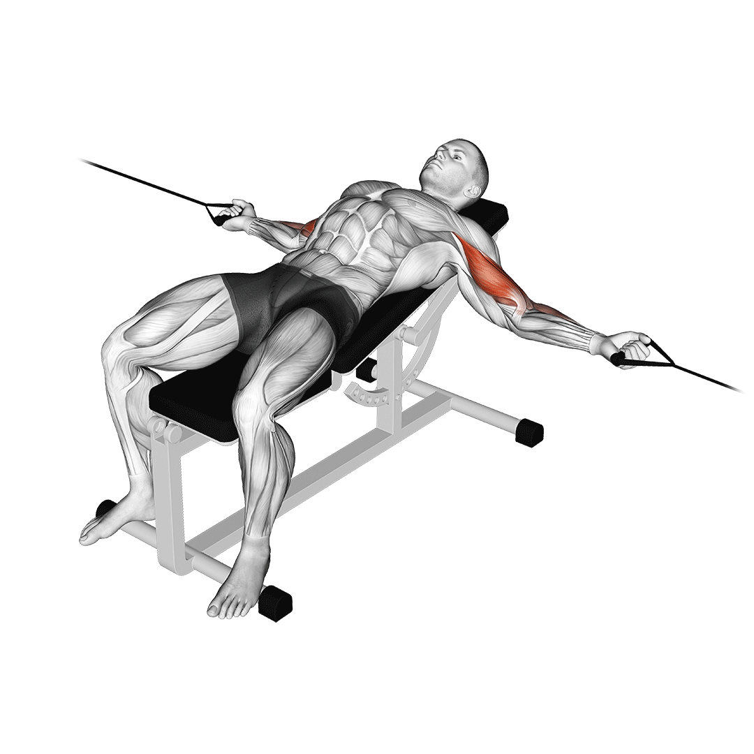 incline cable curl