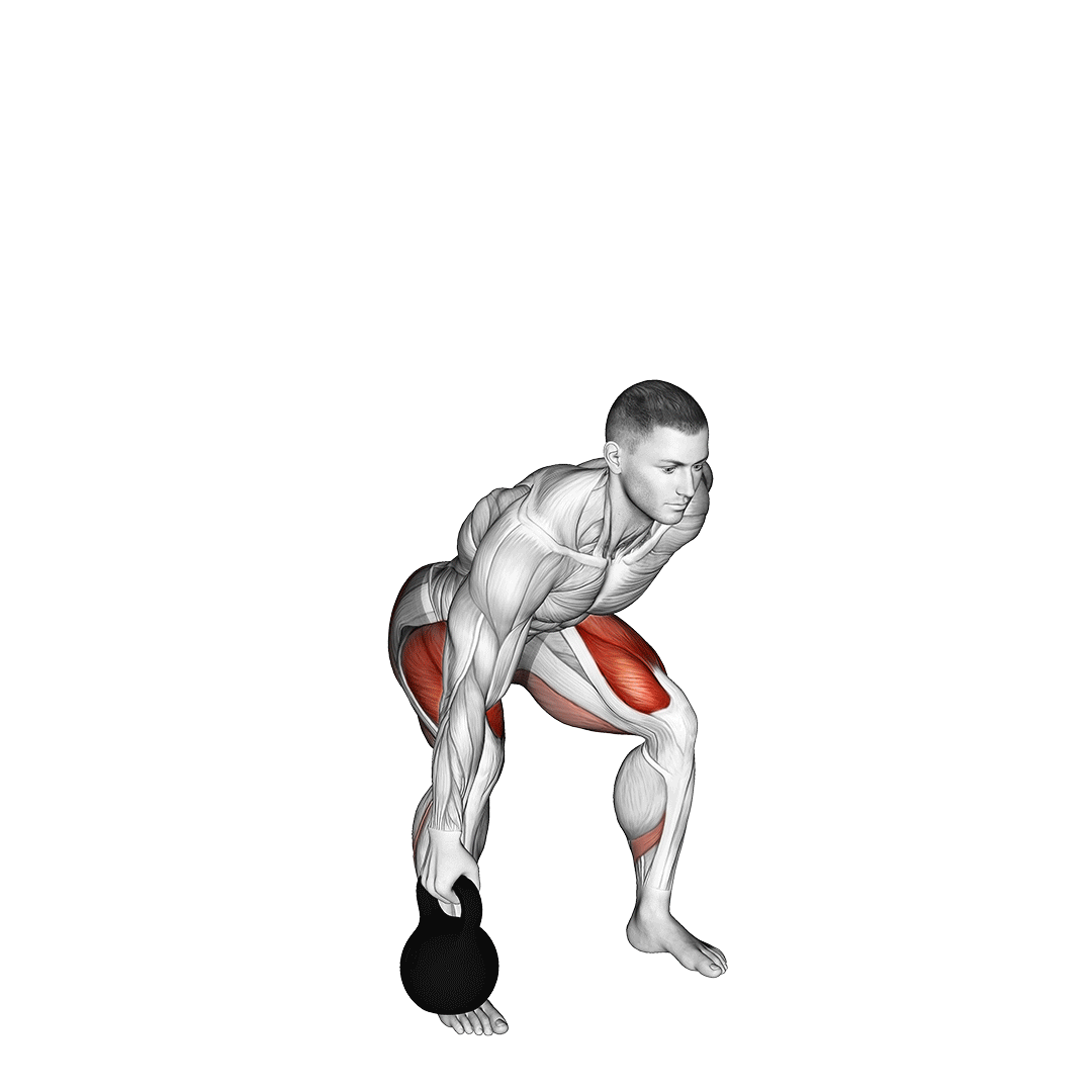 kettlebell single arm deadlift
