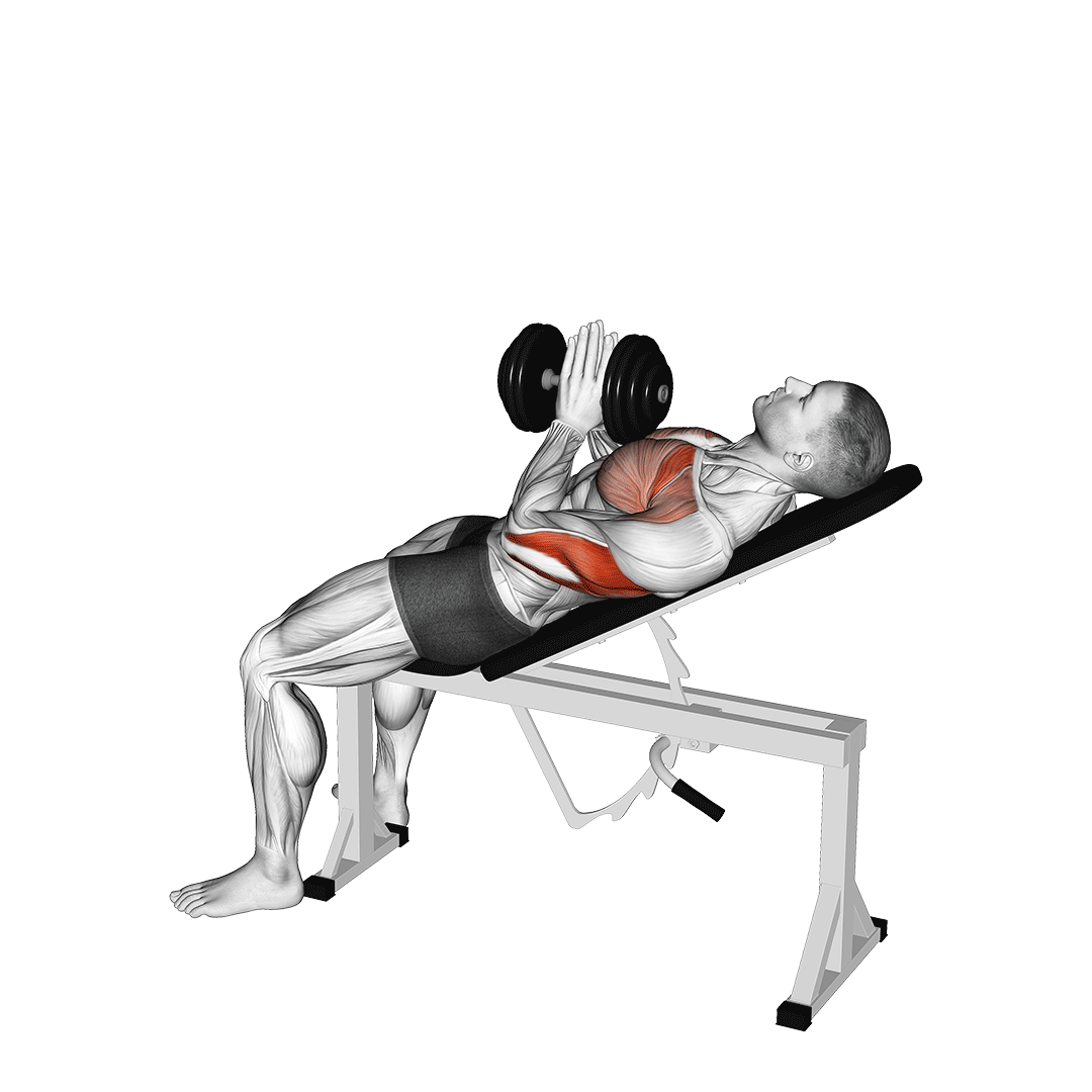 incline close grip press