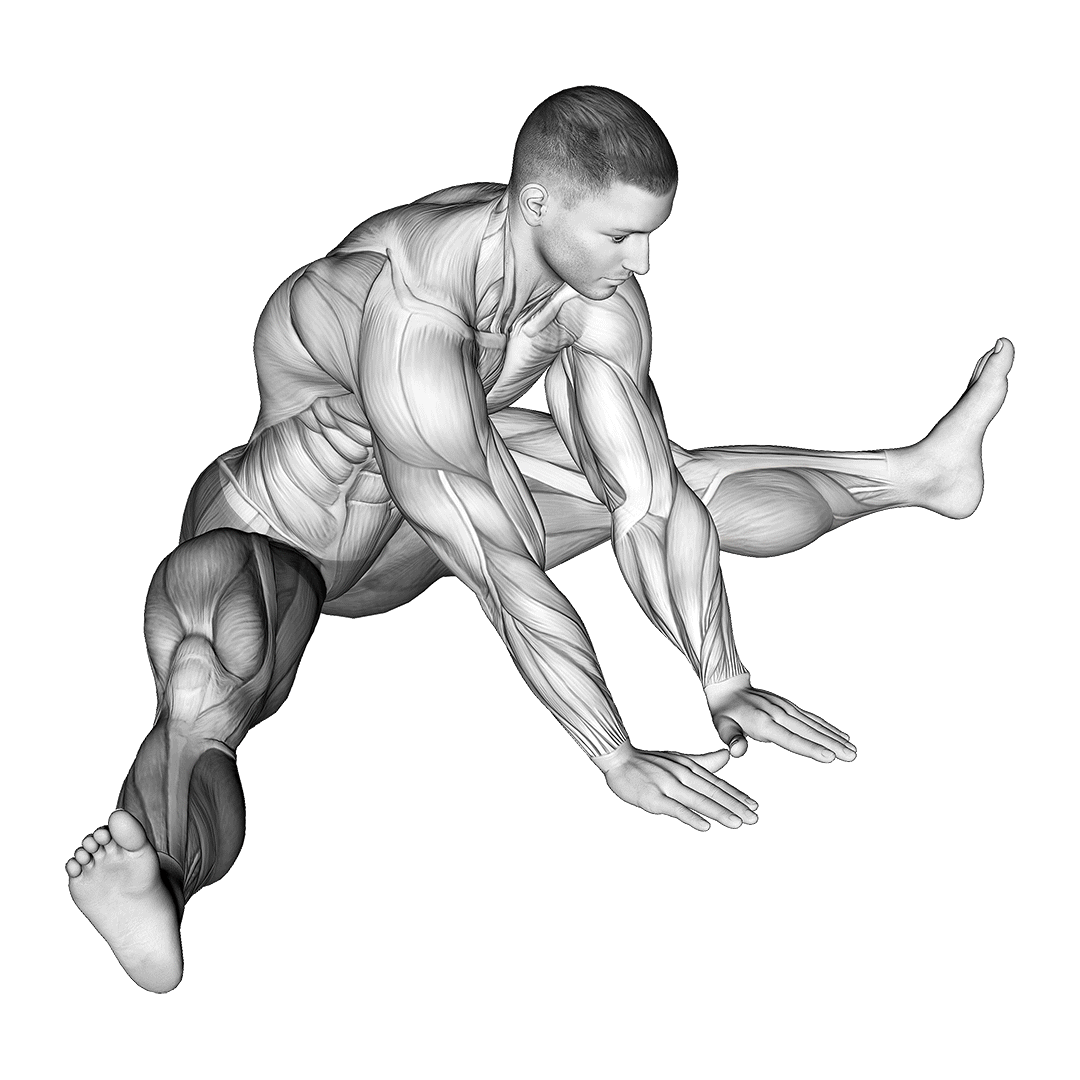 pancake split stretch