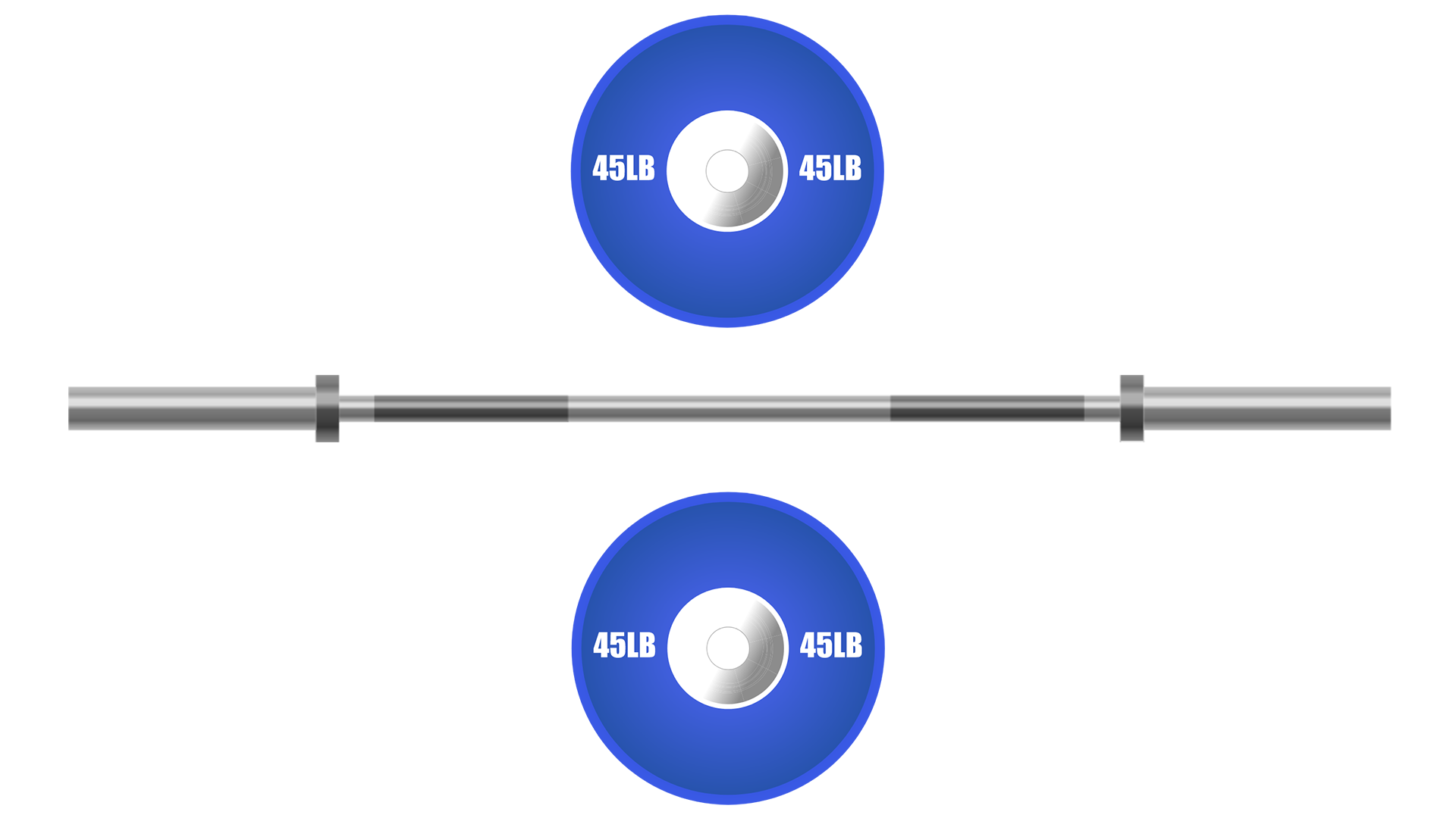 135lb bench press plate math