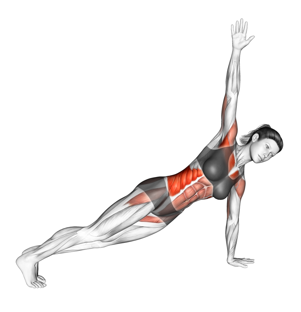 push up with rotation end position