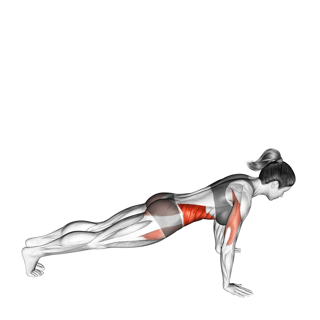 push up with rotation