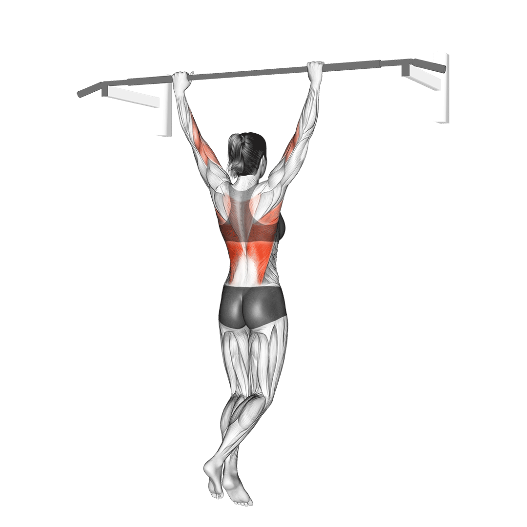 wide grip pull up