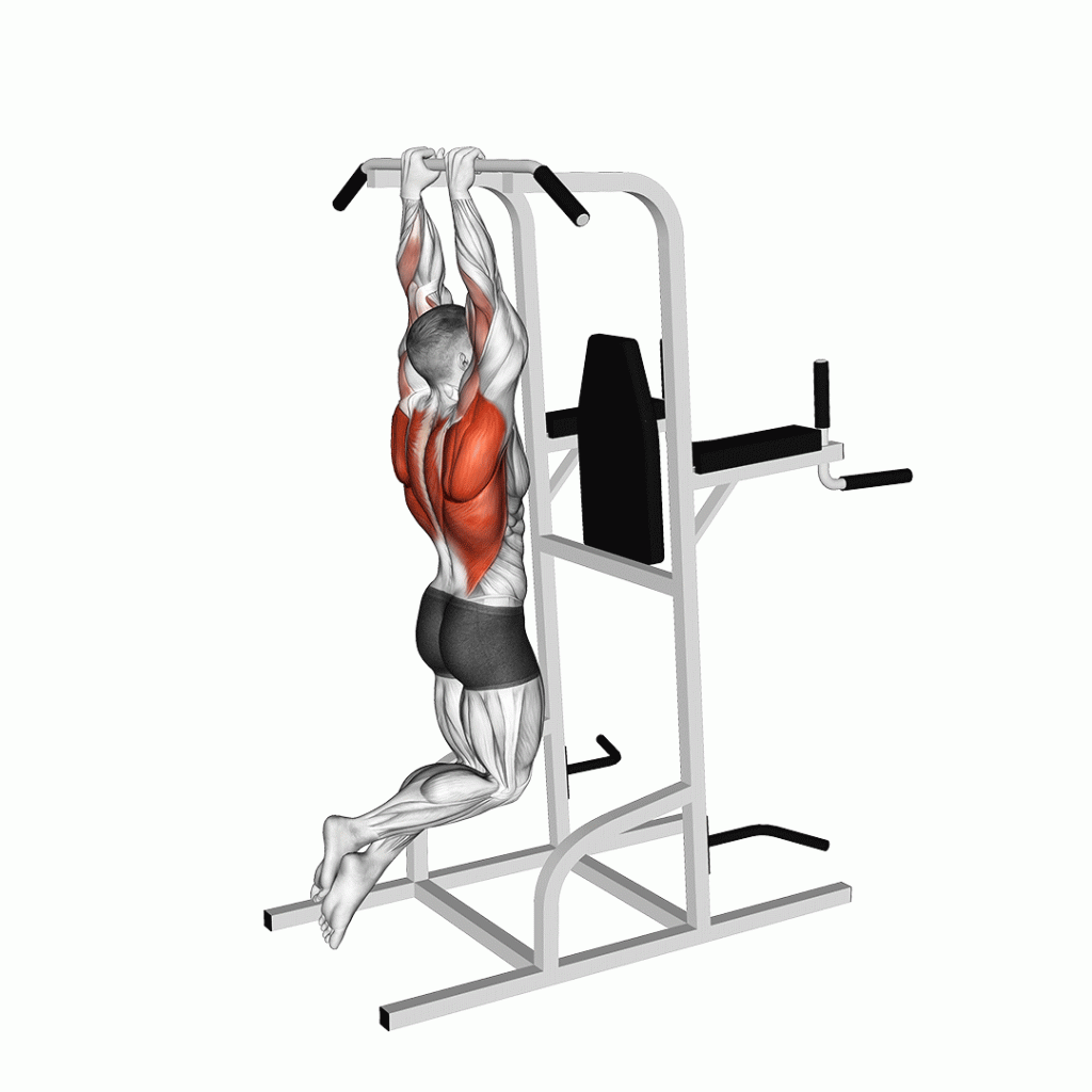 close grip pull up