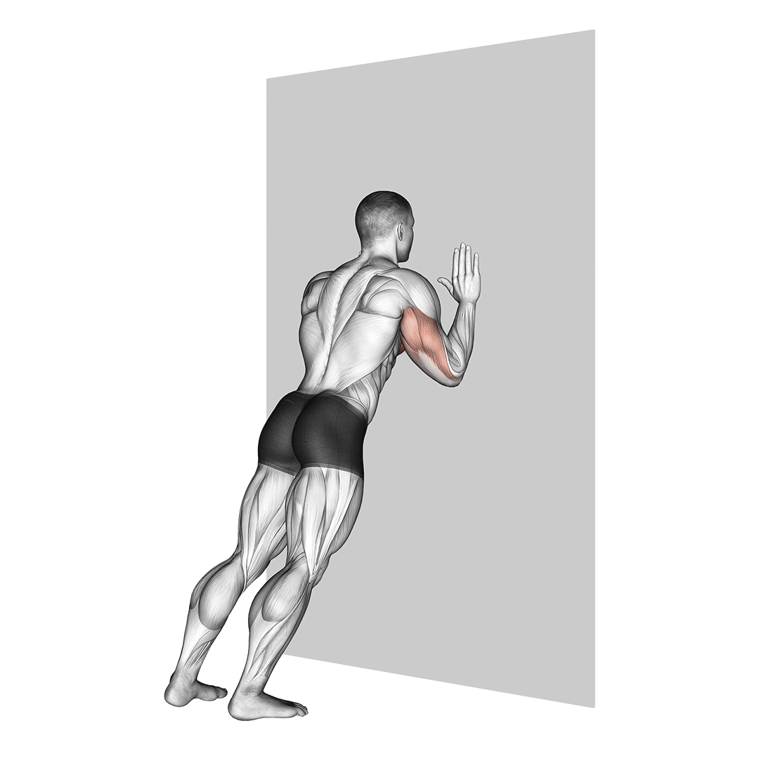 wall push ups