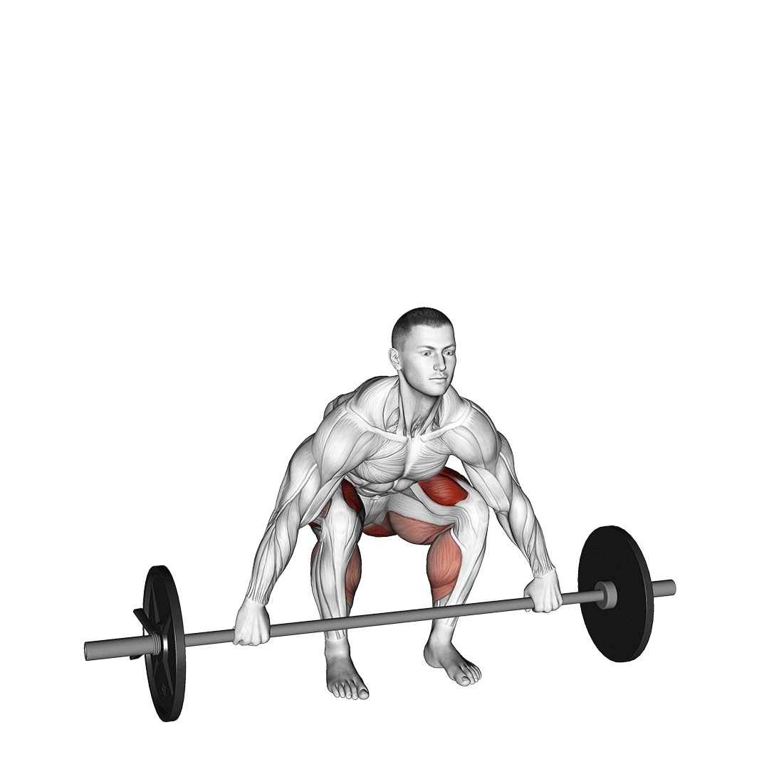 barbell deadlift snatch grip