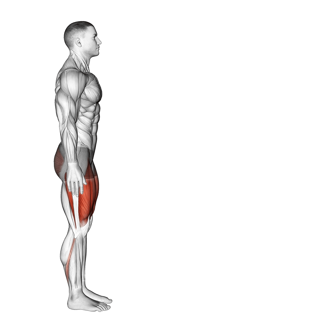 bodyweight forward lunge