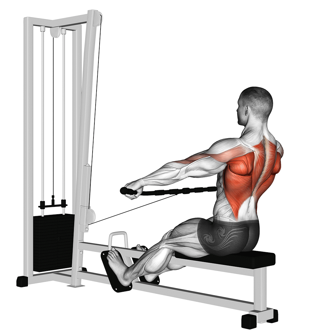 cable wide grip row