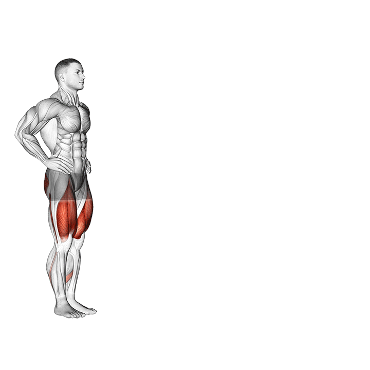 bodyweight walking lunge movement