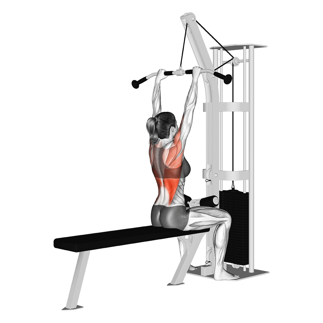 cable lat pulldown