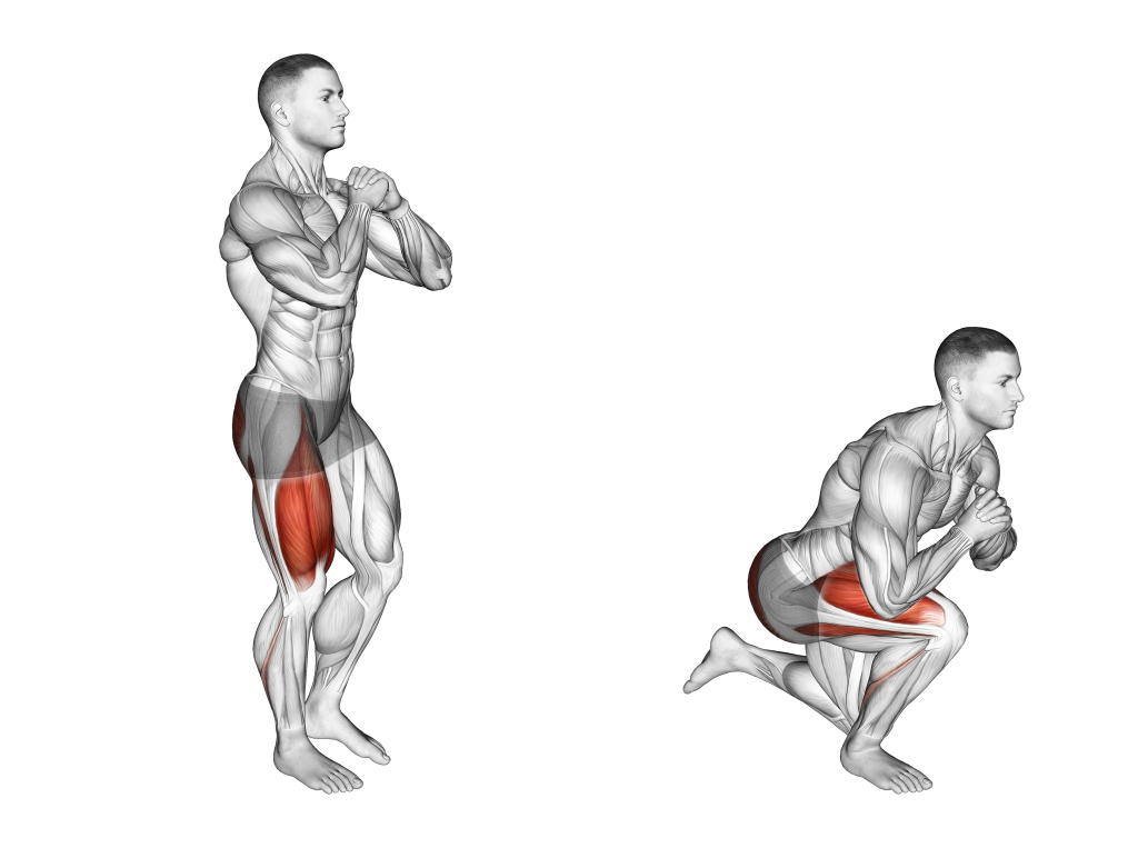 conventional single leg squat