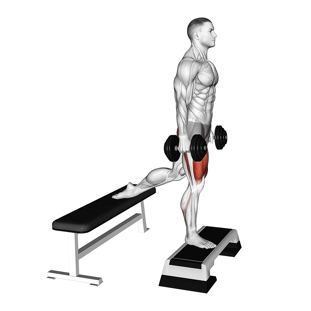 deficit bulgarian split squat