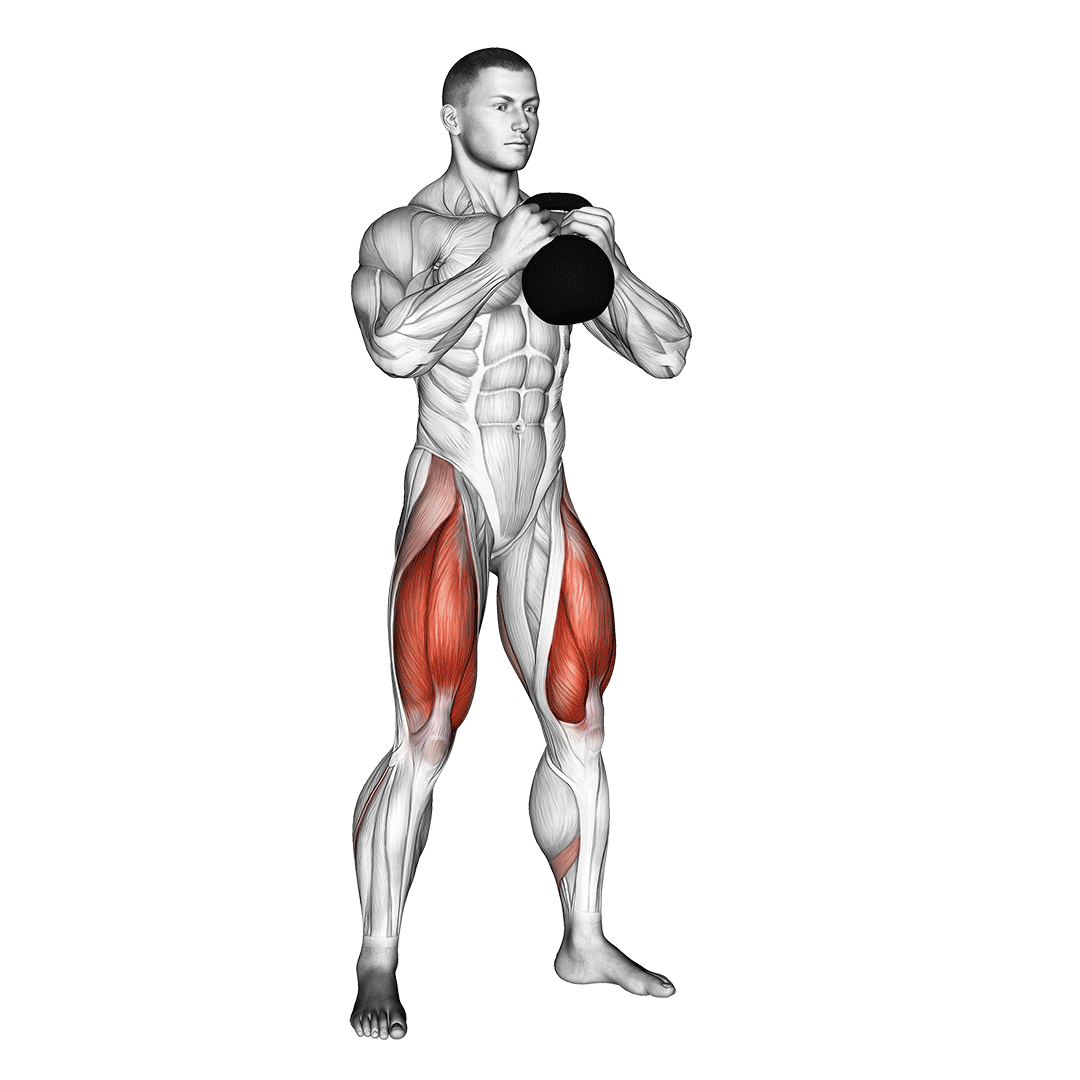 kettlebell goblet squat muscles