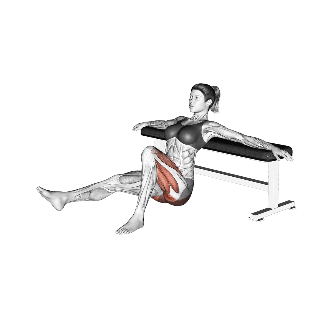 single leg hip thrust muscles