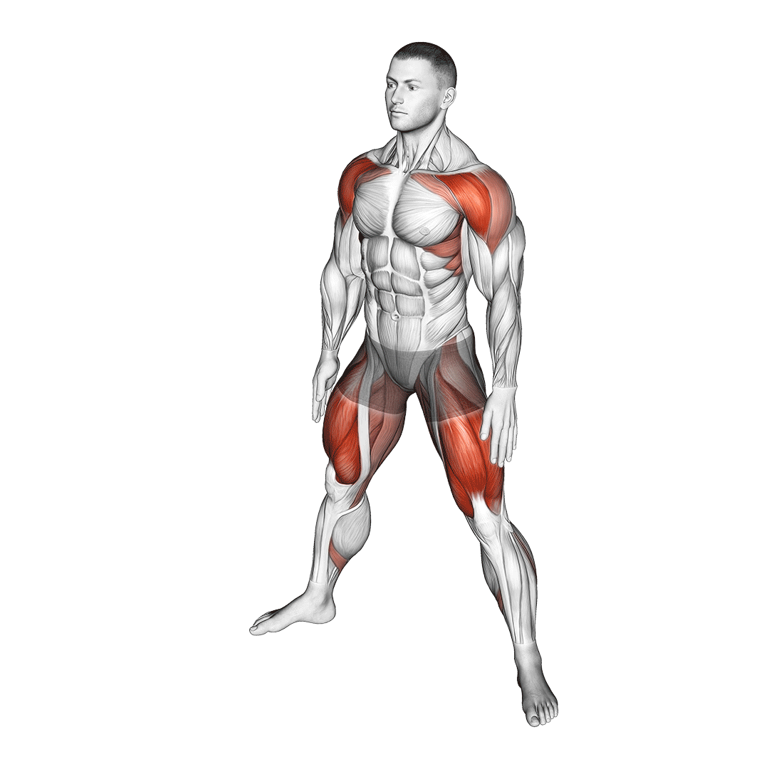 sumo air squat