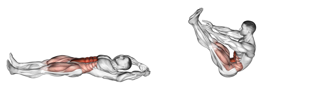 v sit up muscles
