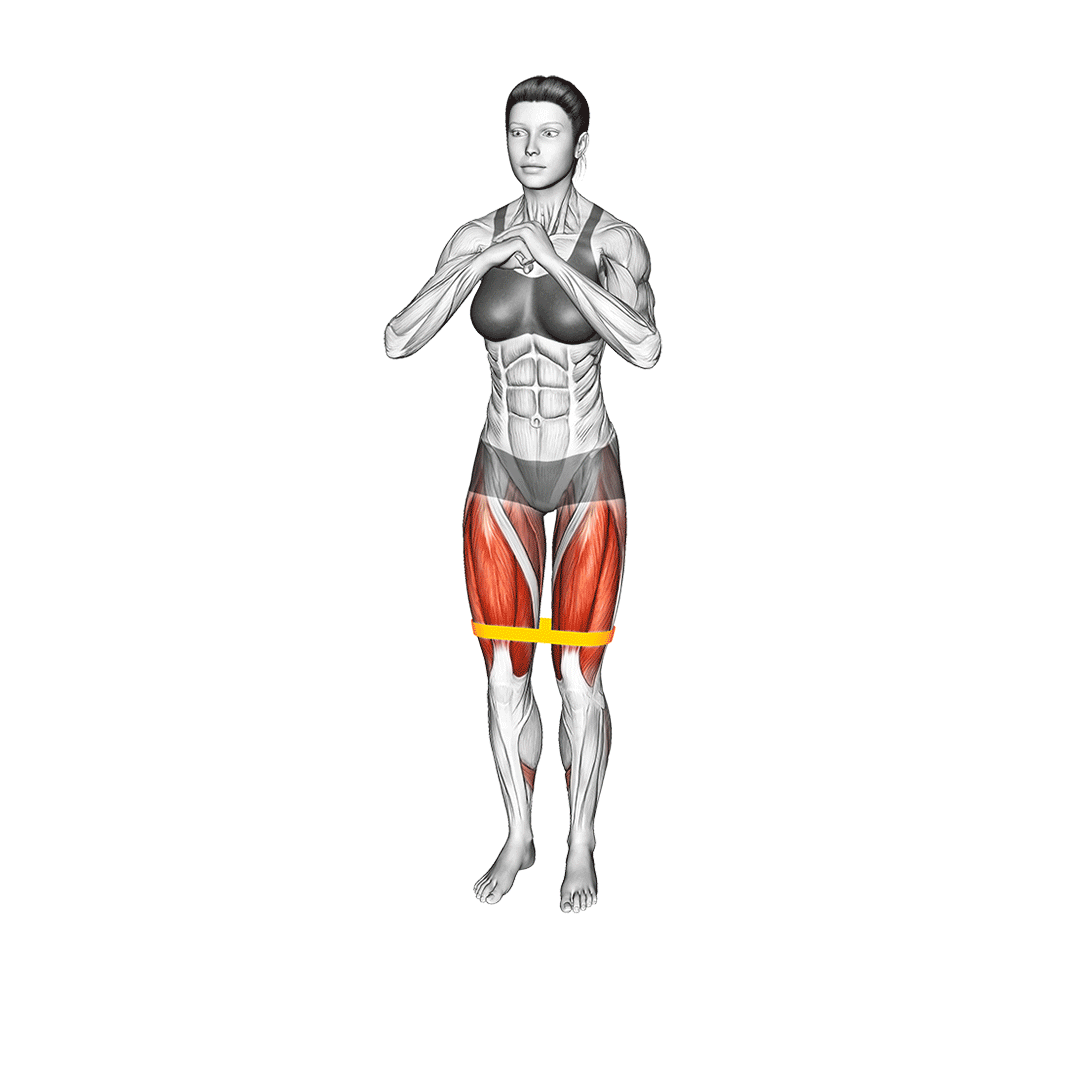 band side lunge