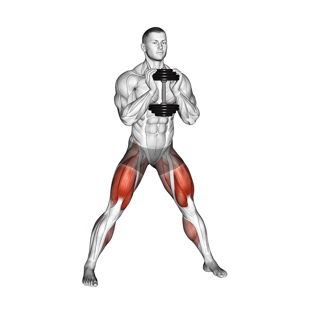 goblet side squat