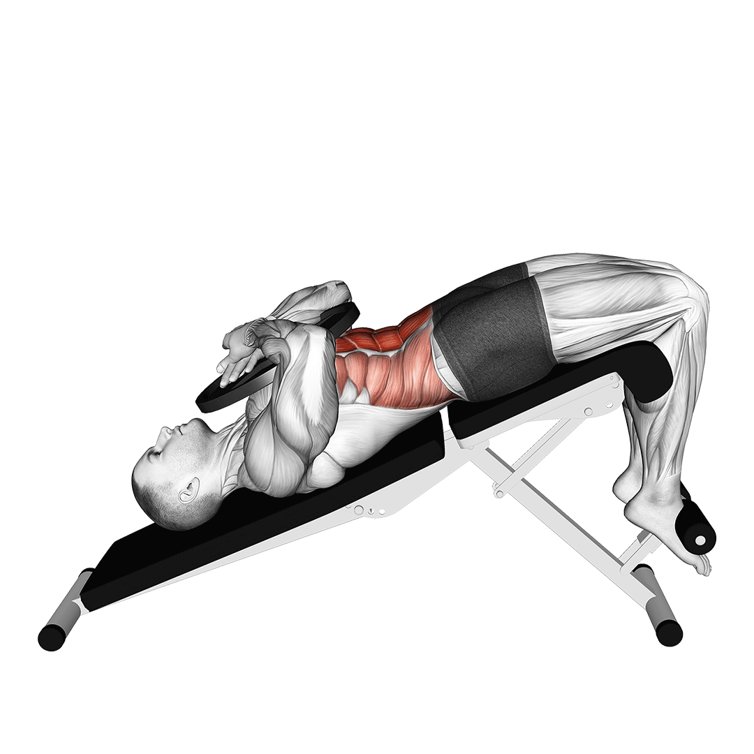 weighted decline crunch