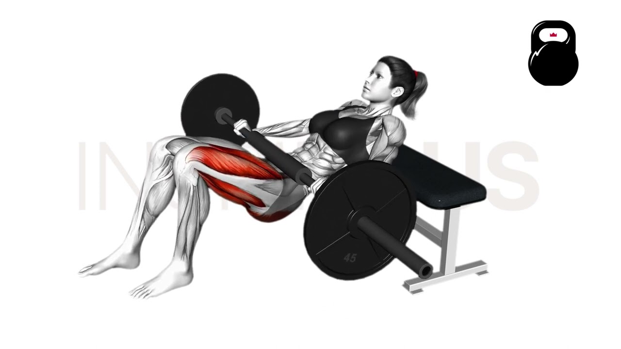 B Stance Staggered Hip Thrust