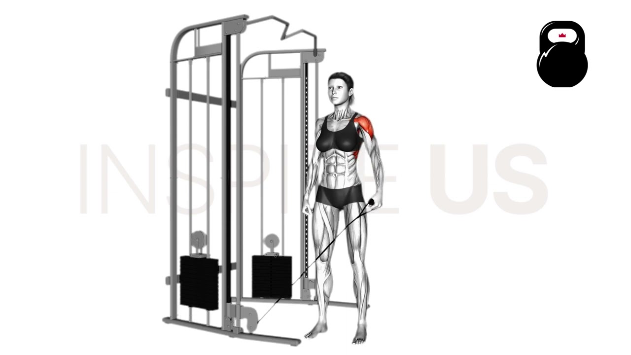Single Arm Cable Lateral Raise