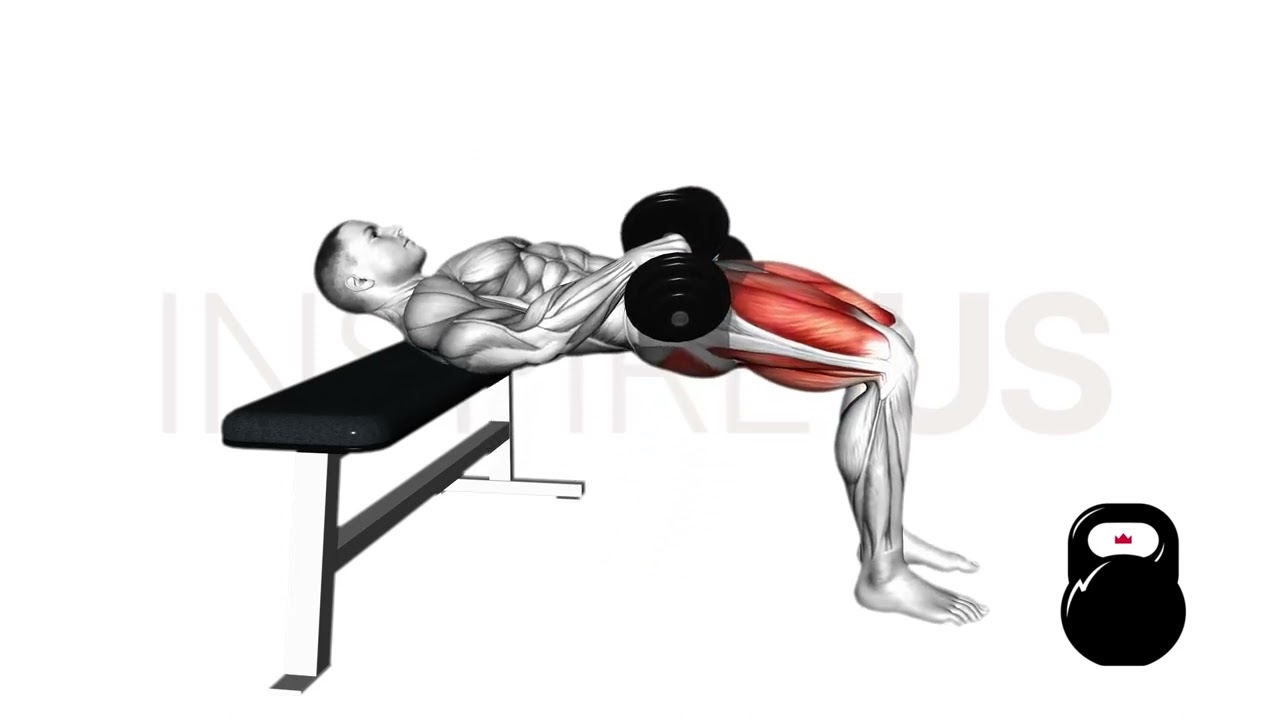 Dumbbell Hip Thrust