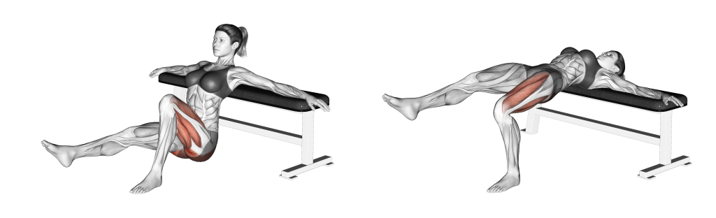 single leg hip thrust