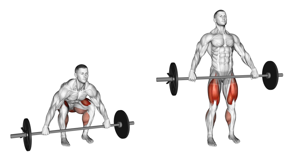 Pronated Grip Deadlift