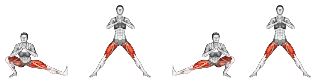 cossack squat muscles