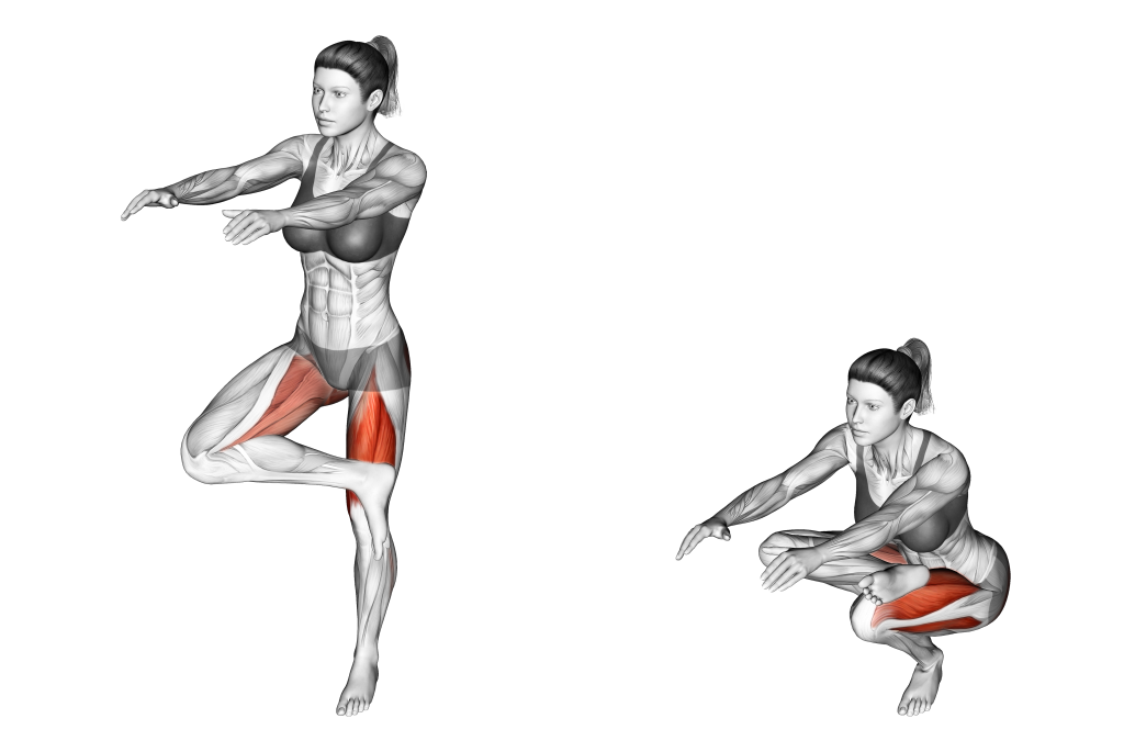 Hawaiian squat muscles