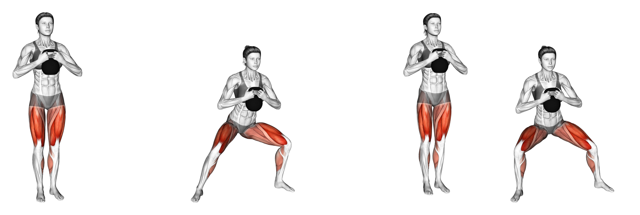 6 Best Kettlebell Squat Variations (with Pictures!) Inspire US