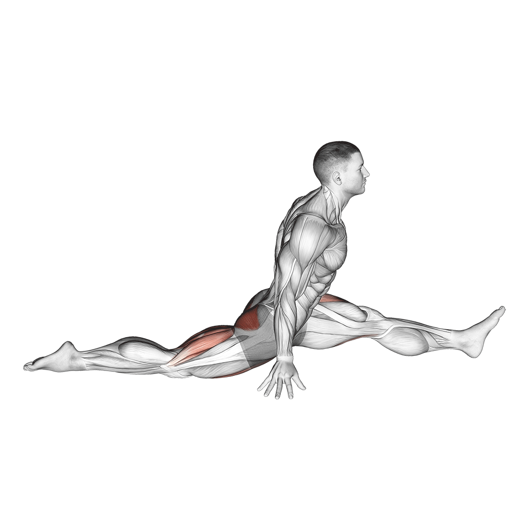 front split pose