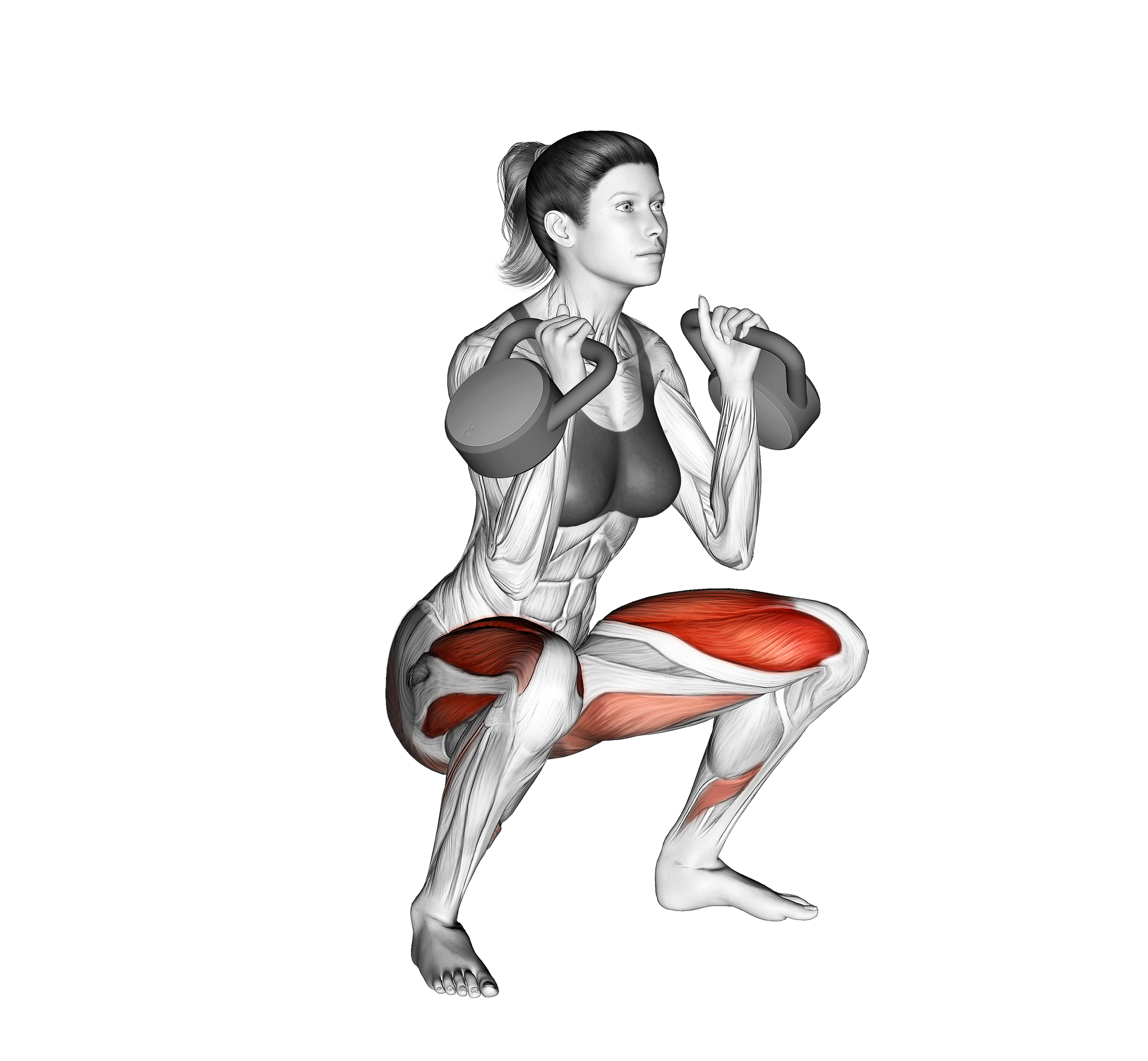 6 Best Kettlebell Squat Variations (with Pictures!) Inspire US