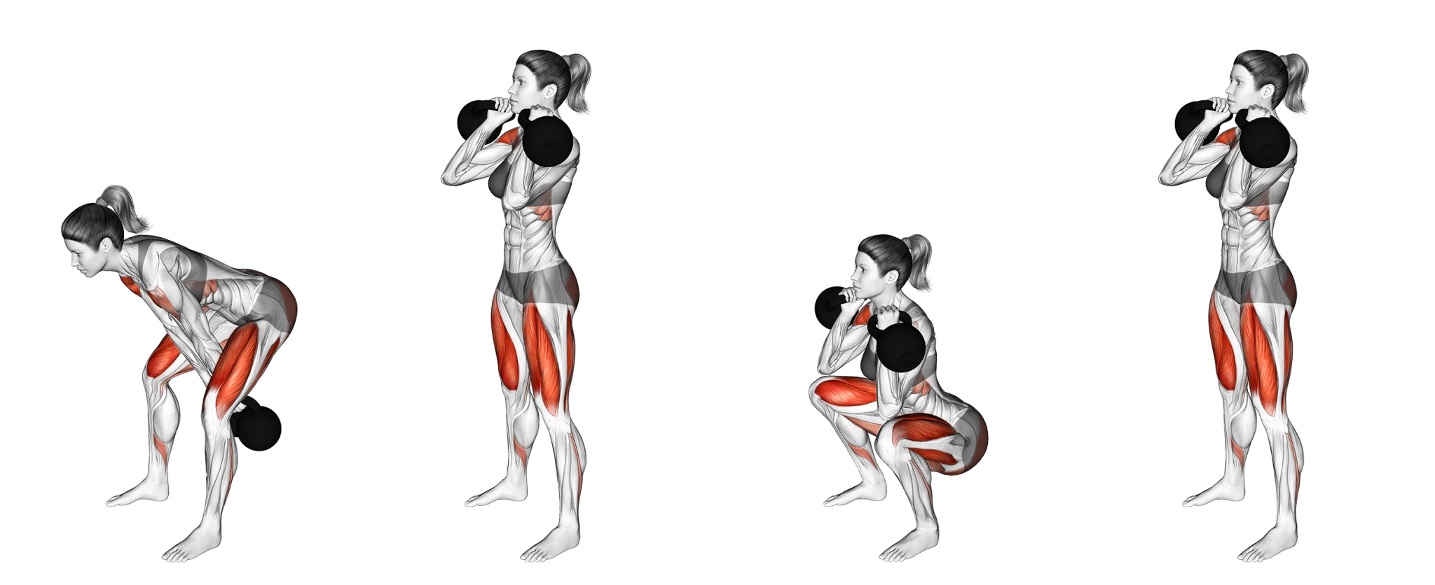 Kettlebell Squat Clean Benefits, Muscles Worked, and More Inspire US